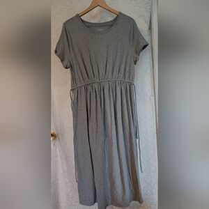 Gray XXL Maternity Dress- by‎ ISABEL